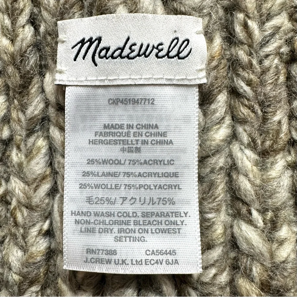 Madewell marled yarn